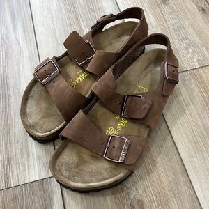 Birkenstock Milano - Unisex - Brown Sand Color